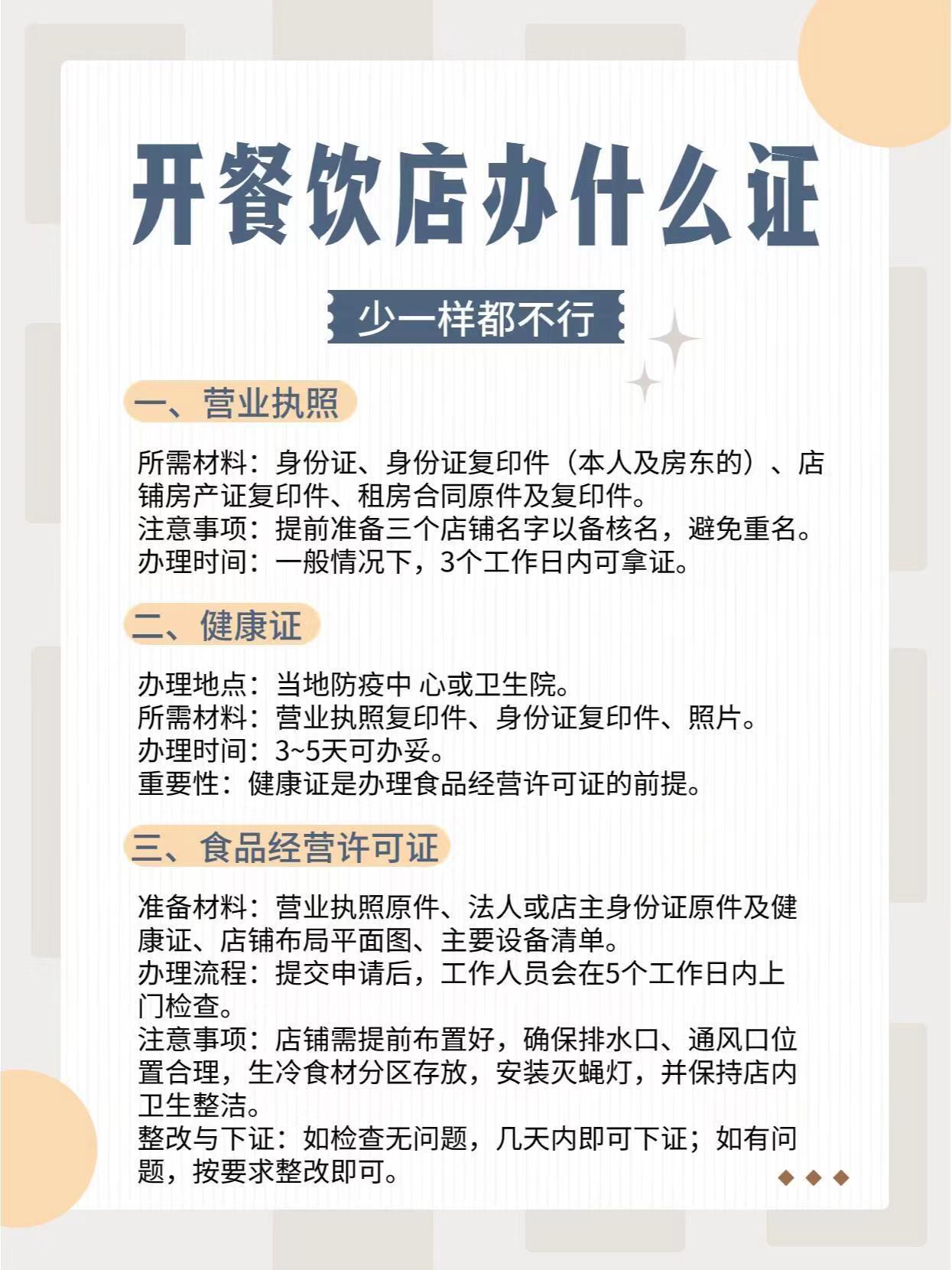 鄂尔多斯什么是？食品经营许可证（办理流程）